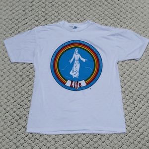 Vtg Mother Shrine Ozarks Religious Graphic T Shirt